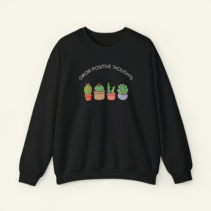 "Grow Positive Thoughts" Sweatshirt 2