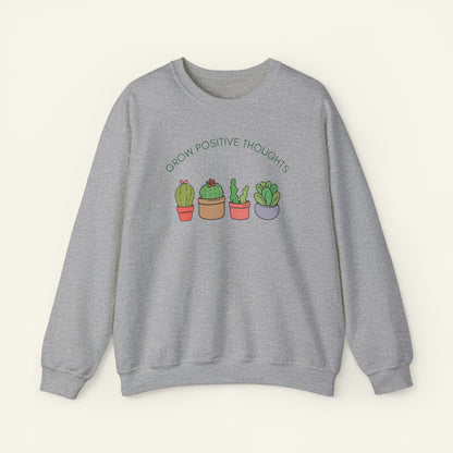 "Grow Positive Thoughts" Sweatshirt 2