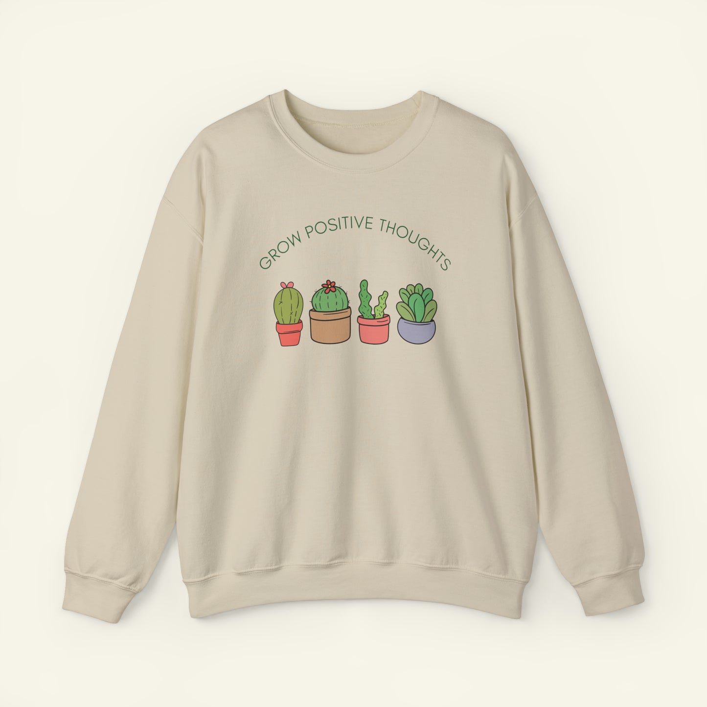 "Grow Positive Thoughts" Sweatshirt 2