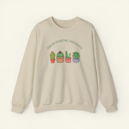 "Grow Positive Thoughts" Sweatshirt 2